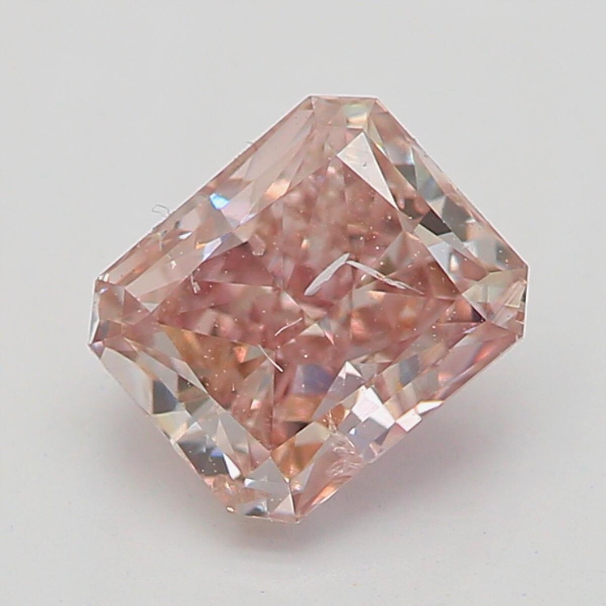 Certificate: GIA
Report Number: 2247912743
Shape And Cut: Radiant
Carat Weight: 0.50 carat
Measurements: 4.15 x 4.07 x 3.27 mm
Color Grade: Fancy Brown Pink 

FEATURES OF THE DIAMOND:

This Fancy Brown Pink Diamond is a rare and captivating diamond