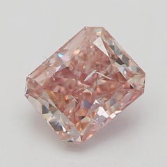 GIA Certified 0.50 Carat Fancy Brown Pink I2 Clarity Diamond
