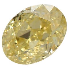 Diamante certificado por GIA de 0,50 quilates de color amarillo intenso de fantasía y claridad I1