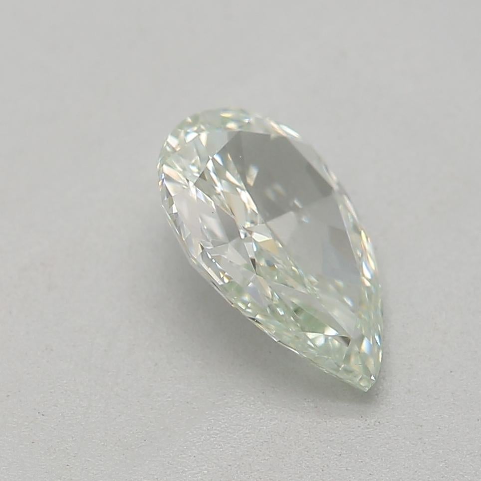 da uomo o donna Diamante certificato GIA da 0,50 carati di colore verde chiaro VS2 di chiarezza in vendita