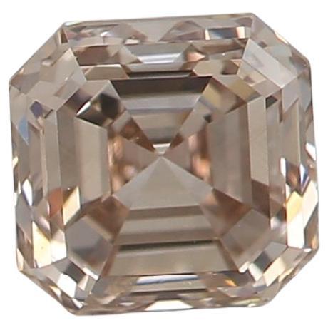 GIA Certified 0.50 Carat Fancy Pinkish Brown VVS2 Clarity Diamond