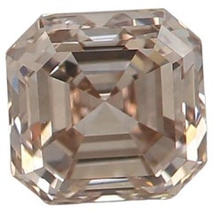 GIA Certified 0.50 Carat Fancy Pinkish Brown VVS2 Clarity Diamond