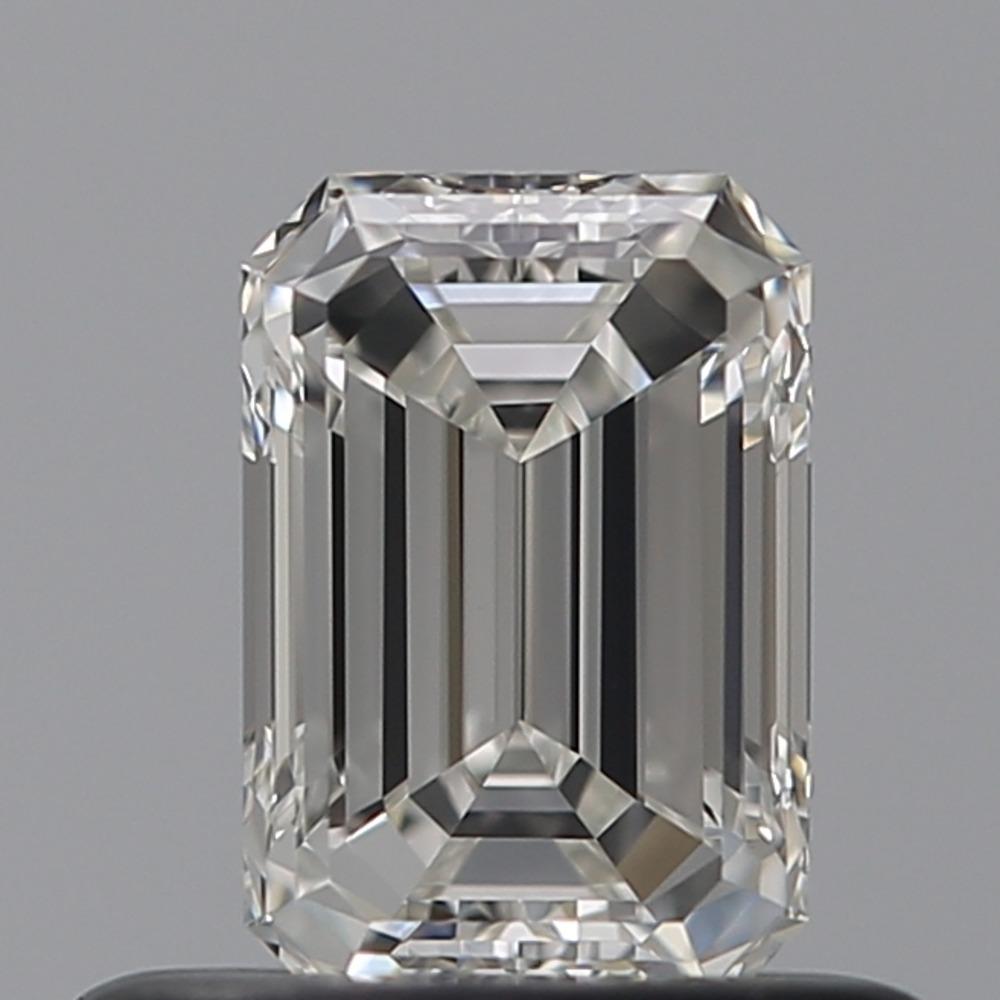 Certificate: GIA 
Report Number: 7513422127
Shape And Cut: Emerald
Carat Weight: 0.50 carat
Measurements: 5.53 x 3.76 x 2.58 mm
Color Grade: G Colour

FEATURES OF THE DIAMOND:

This G color diamond is one of the highest quality diamonds on the GIA