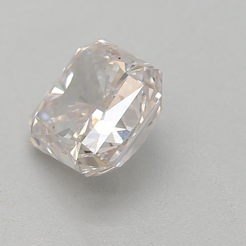 da uomo o donna Diamante certificato GIA da 0,50 carati di colore marrone rosato chiaro con purezza VS2 in vendita