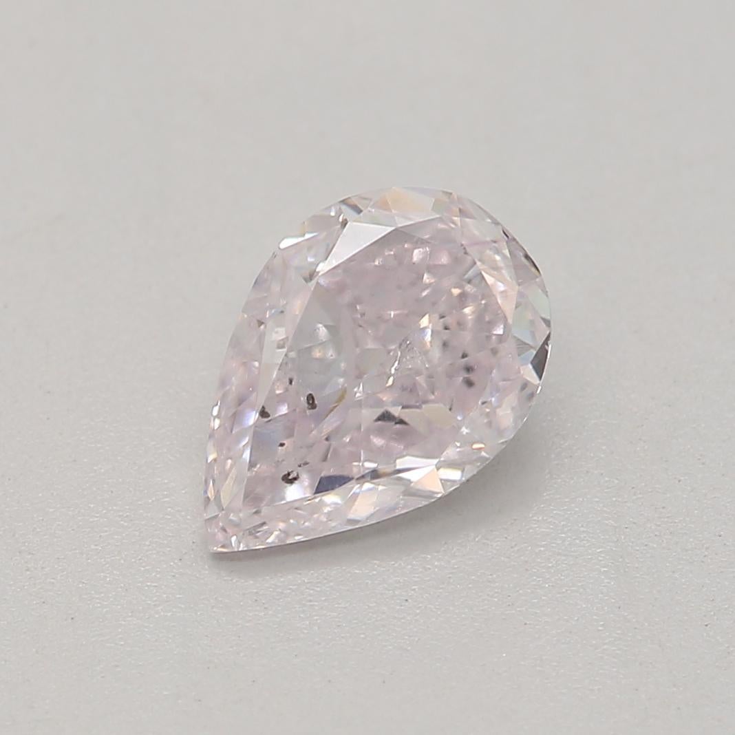 Certificate: GIA 
Report Number: 1425919328
Shape And Cut: Pear
Carat Weight: 0.50 carat
Measurements: 6.41 x 4.40 x 2.61 mm
Color Grade: Very Light Pink

FEATURES OF THE DIAMOND:

This very light pink diamond is a rare and exquisite diamond with a