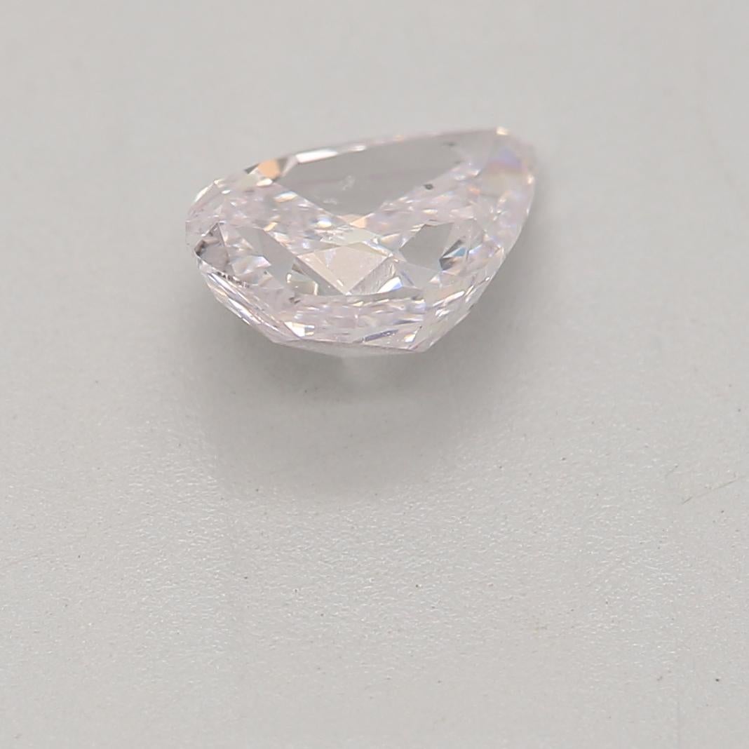 GIA Certified 0.50 Carat Very Light Pink I1 Clarity Diamond In New Condition For Sale In บางรัก, TH