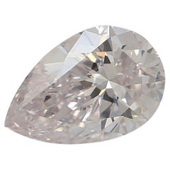 GIA Certified 0.50 Carat Very Light Pink VS1 Clarity Diamond