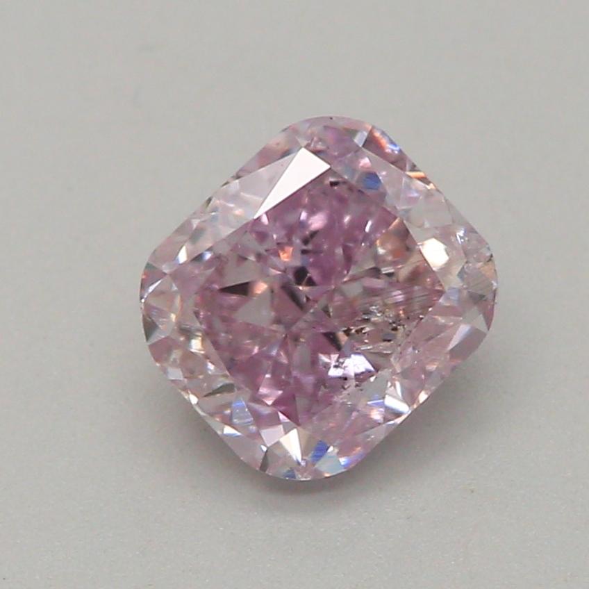 Certificate: GIA 
Report Number: 6175122594
Shape And Cut: Cushion
Carat Weight: 0.51 carat
Measurements: 4.80 x 4.34 x 2.75 mm
Color Grade: Fancy Purple Pink

FEATURES OF THE DIAMOND:

This fancy purple pink diamond is a rare and striking diamond,