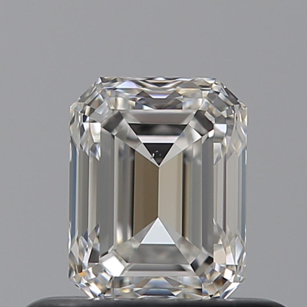 Certificate: GIA 
Report Number: 6512442048
Shape And Cut: Emerald
Carat Weight: 0.51 carat
Measurements: 4.97 x 3.81 x 2.66 mm
Color Grade: G Colour

FEATURES OF THE DIAMOND:

This G-color natural diamond is classified as near-colorless on the GIA