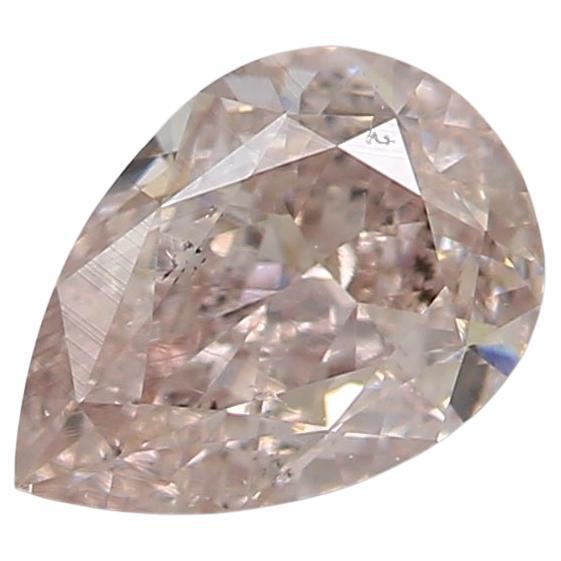 GIA Certified 0.51 Carat Light Pink SI1 Clarity Diamond