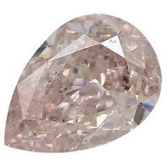 GIA Certified 0.51 Carat Light Pink SI1 Clarity Diamond