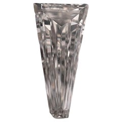 Natural GIA Certified 0.51 Carat Tapered Baguette L, SI1