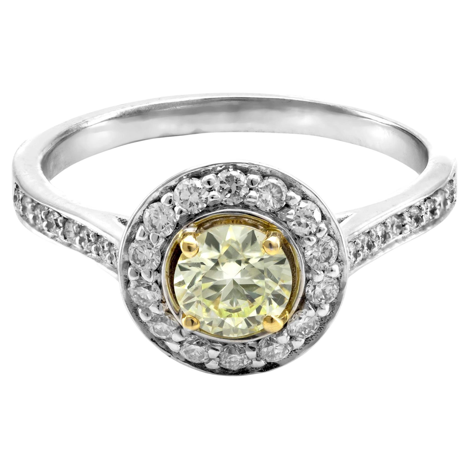 Grading Results:
___________
Stone Type: Natural Diamond
Shape: Round Brilliant
Carat: 0.51ct
Color: Light Yellow Green
Clarity: VS2

Grading Results:
____________
Stone Type: Natural Diamonds
Shape: Round Brilliant
Carat: 0.31ct
Color: D -