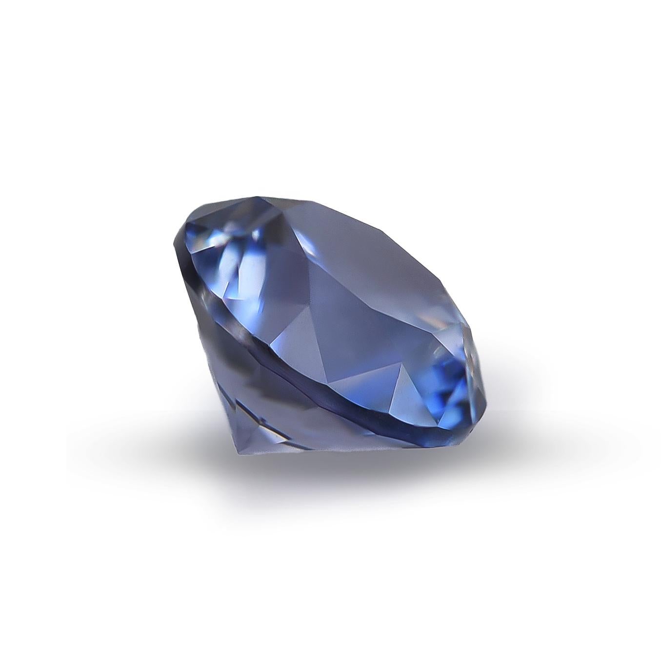 GIA Certified 0.52 Сarats Benitoite In New Condition For Sale In Los Angeles, CA