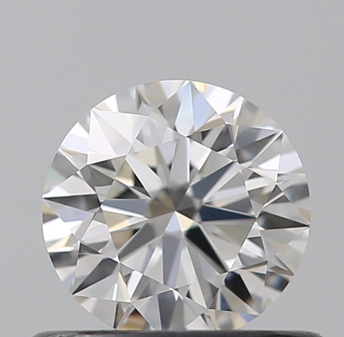 Certificate: GIA 
Report Number: 7491096685
Shape And Cut: Round
Carat Weight: 0.52 carat
Measurements:  5.12 x 5.15 x 3.18 mm
Color Grade: F Colour

FEATURES OF THE DIAMOND:

This F-color natural diamond is classified as near-colorless on the GIA