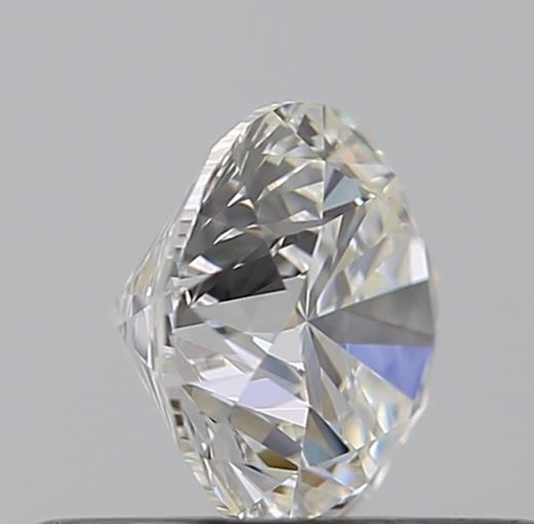 GIA Certified 0.52 Carat F Colour IF Clarity Diamond For Sale 1