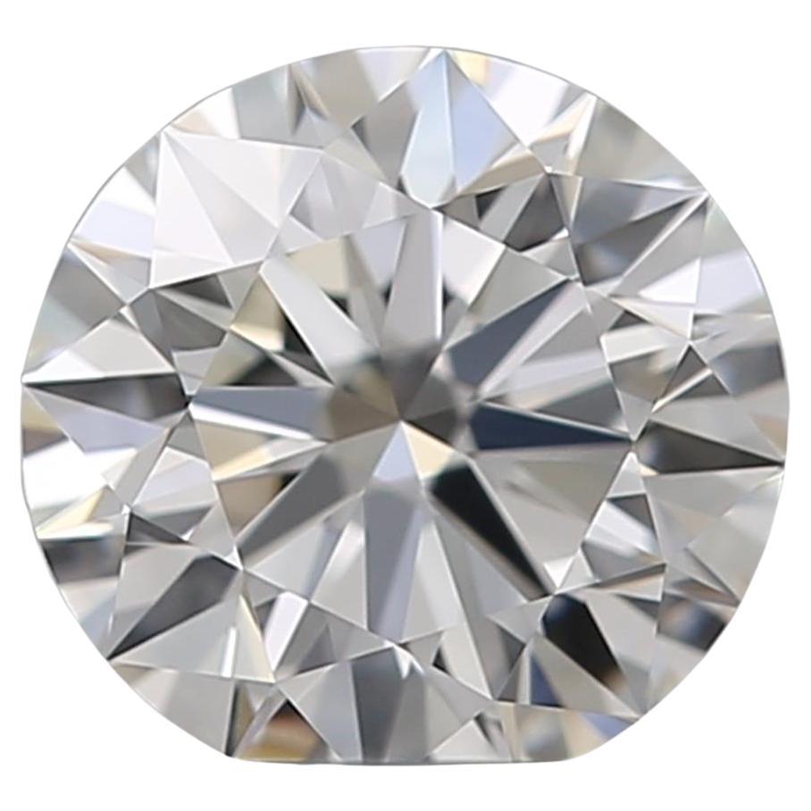 GIA Certified 0.52 Carat F Colour IF Clarity Diamond For Sale