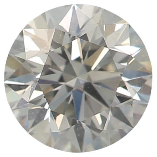 GIA Certified 0.52 Carat Faint Gray SI1 Clarity Diamond