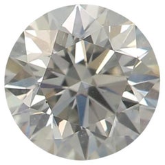 GIA Certified 0.52 Carat Faint Gray SI1 Clarity Diamond