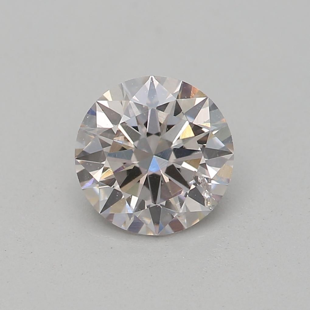 Certificate: GIA 
Report Number: 1405283346
Shape And Cut: Round
Carat Weight: 0.52 carat
Measurements: 5.22 x 5.23 x 3.14 mm
Color Grade: Faint Pink

FEATURES OF THE DIAMOND:

This faint pink diamond is a rare and delicate diamond with a soft,