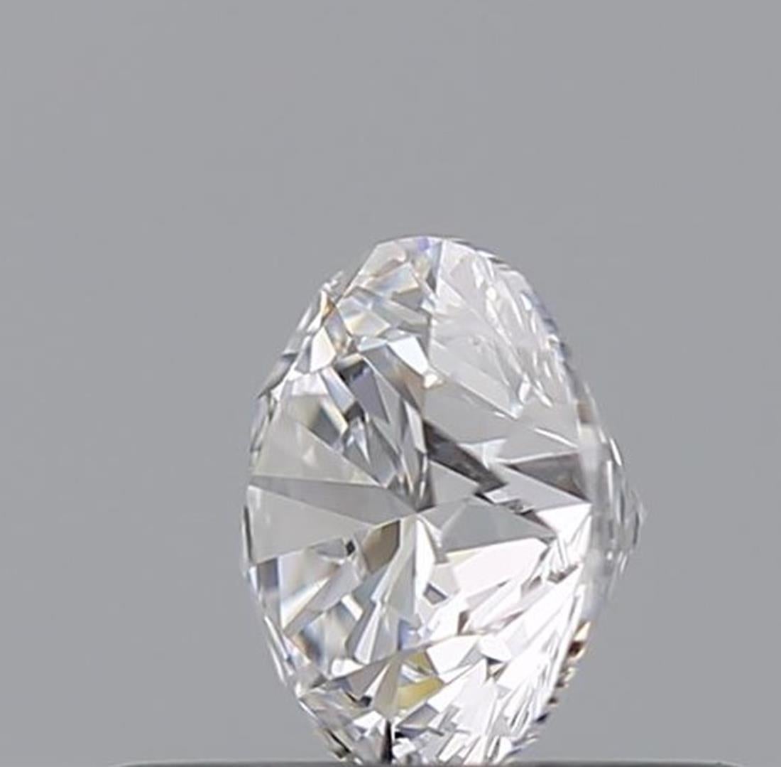 GIA Certified 0.53 Carat D Colour VVS2 Clarity Diamond For Sale 1