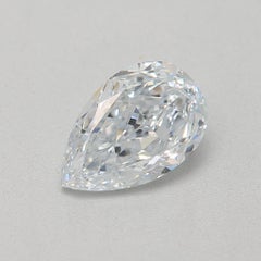 GIA Certified 0.53 Carat Faint Blue VS2 Clarity Diamond
