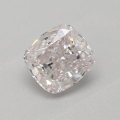 GIA Certified 0.53 Carat Faint Pink VS2 Clarity Diamond