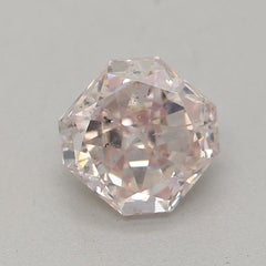 GIA Certified 0.53 Carat Light Pink SI2 Clarity Diamond