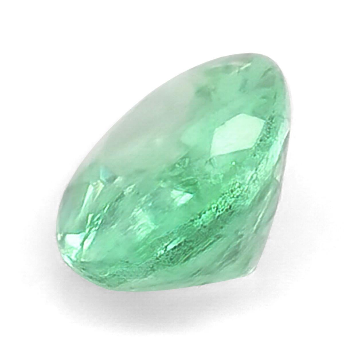 GIA Certified 0.53 Carat Natural Paraiba Tourmaline Loose Gemstone Oval Shape In New Condition For Sale In Los Angeles, CA