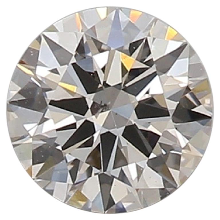 GIA Certified 0.53 Carat Round Cut J SI1 Loose Diamond
