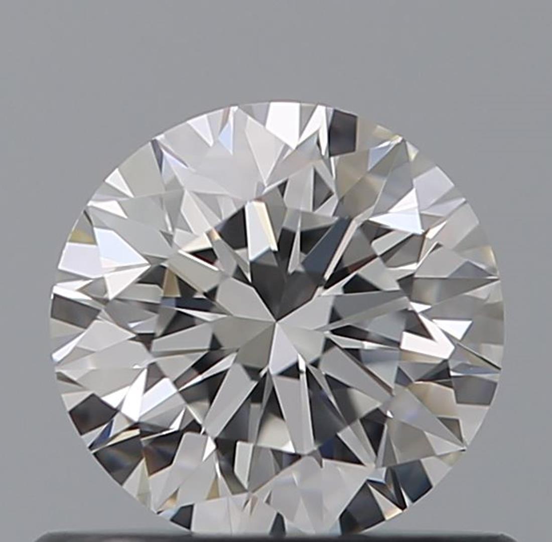 Certificate: GIA 
Report Number: 3515126529
Shape And Cut: Round
Carat Weight: 0.54 carat
Measurements: 5.19 - 5.22 x 3.28 mm
Color Grade: E Colour

FEATURES OF THE DIAMOND:

This E-color natural diamond is considered to be one of the highest grades
