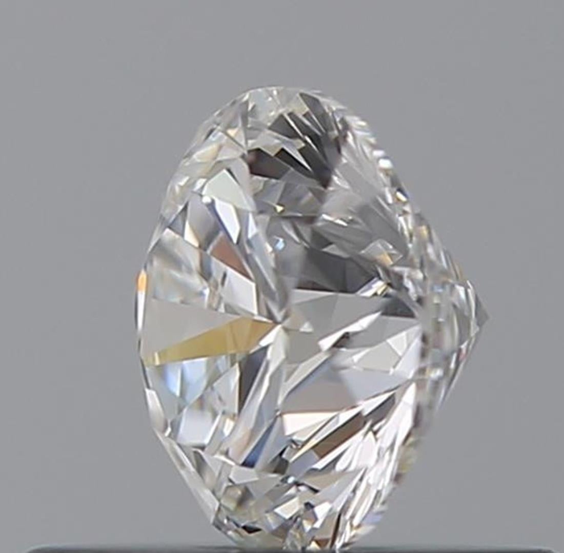 Women's or Men's GIA Certified 0.54 Carat E Colour IF Clarity Diamond For Sale