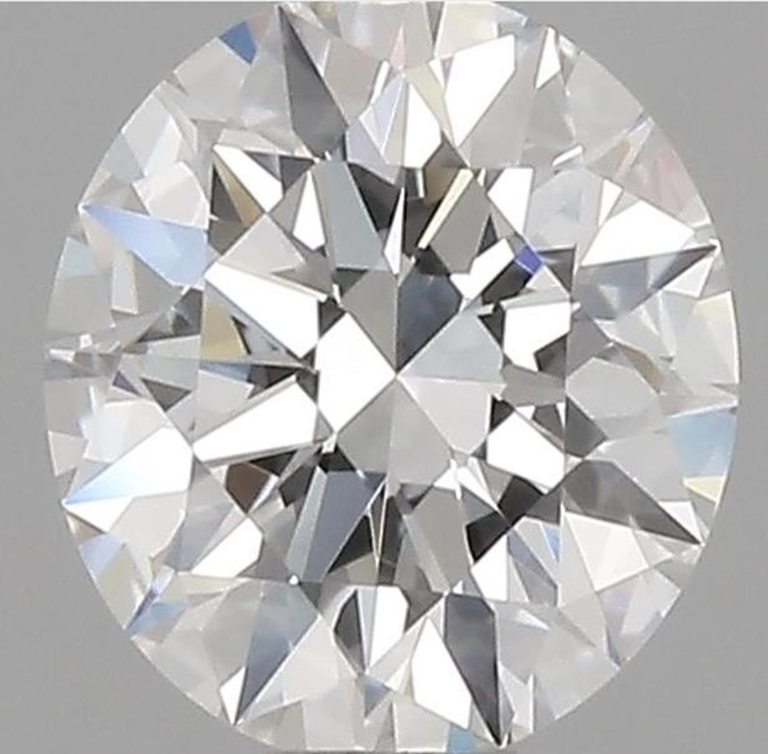 Certificate: GIA 
Report Number: 2506958841
Shape And Cut: Round
Carat Weight: 0.54 carat
Measurements: 5.23 - 5.25 x 3.24 mm
Color Grade: E Colour

FEATURES OF THE DIAMOND:

Our 0.54-carat natural diamond is a charming and elegant gemstone that