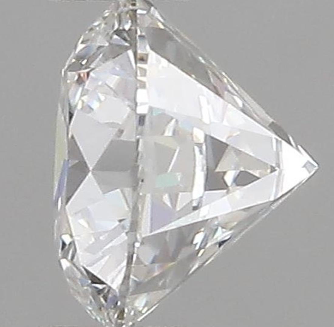 Round Cut GIA Certified 0.54 Carat E Colour VVS1 Clarity Diamond For Sale