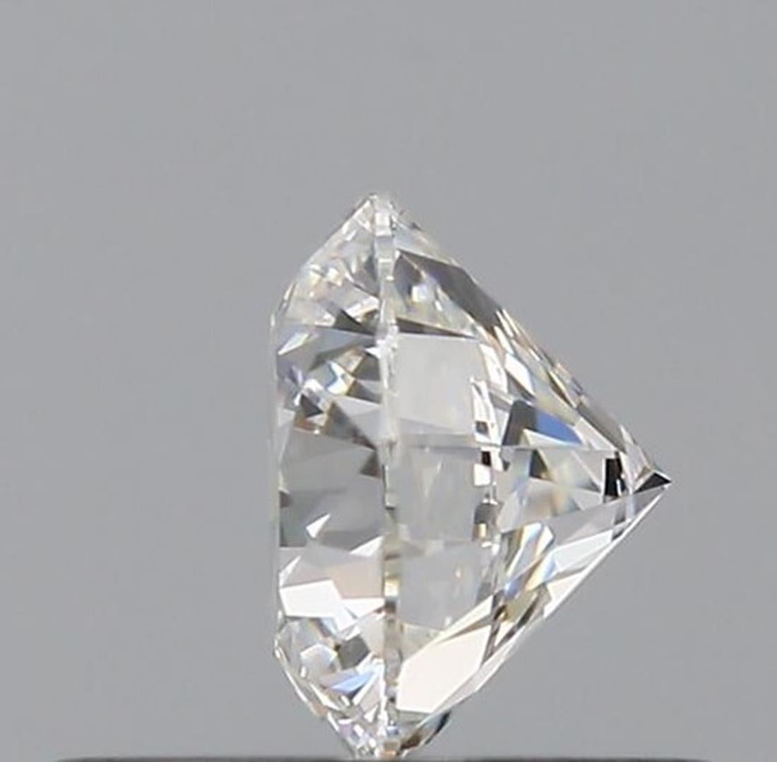 Round Cut GIA Certified 0.54 Carat G Colour VVS1 Clarity Diamond For Sale