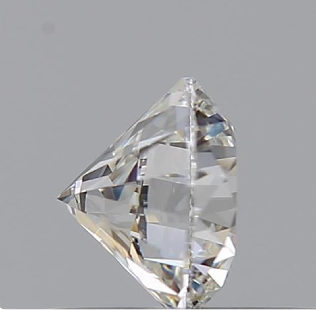 Taglio rotondo Diamante certificato GIA da 0,54 carati con colore G e purezza VVS1 in vendita