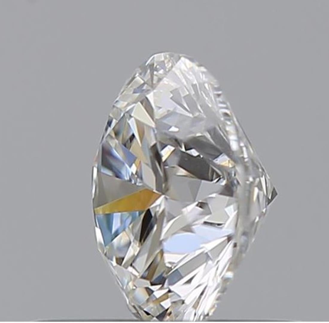 Diamante certificato GIA da 0,54 carati con colore G e purezza VVS1 in vendita 1