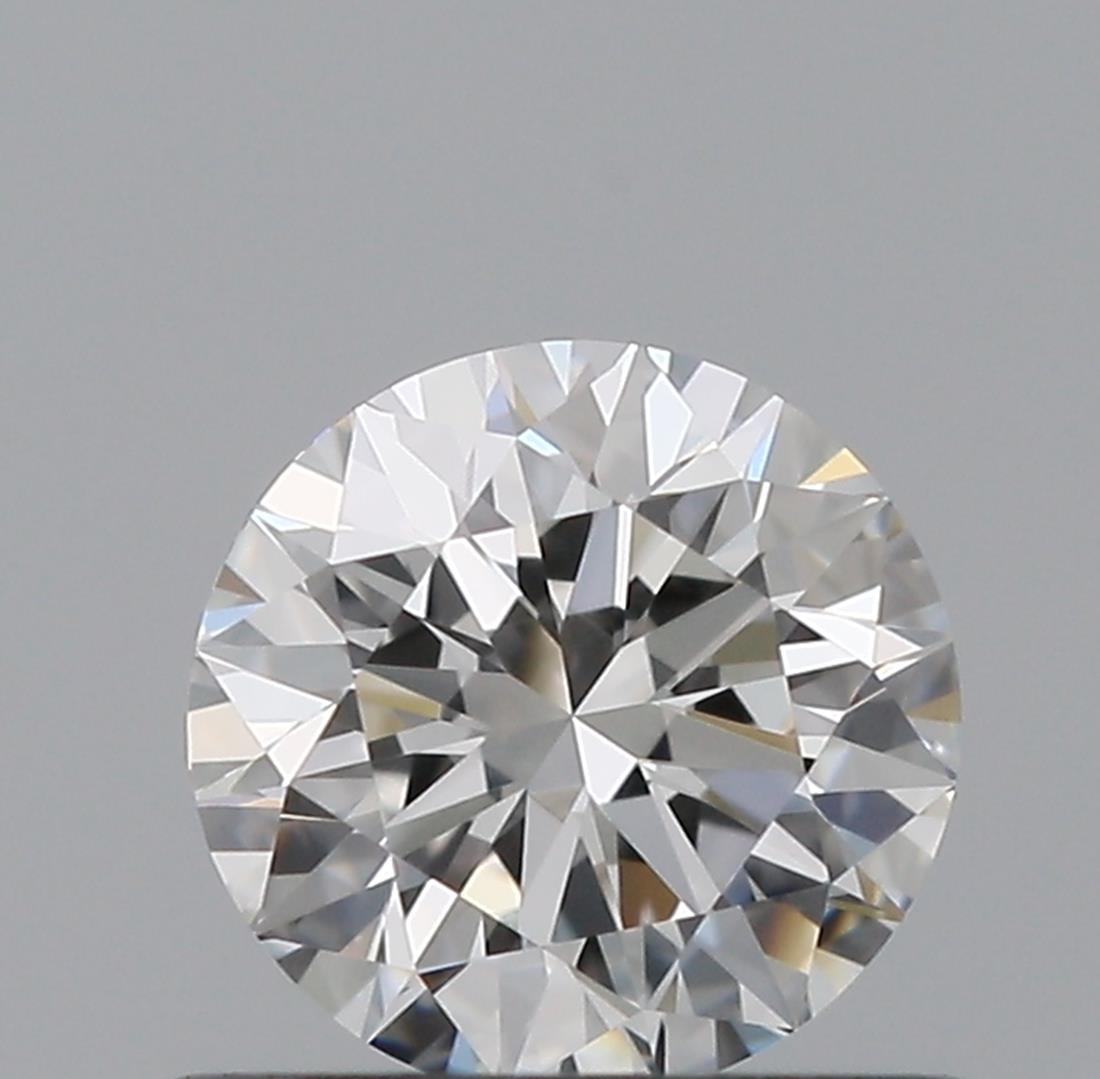 Certificate: GIA 
Report Number: 6505815514
Shape And Cut: Round
Carat Weight: 0.55 carat
Measurements:  5.22 x 5.26 x 3.26 mm
Color Grade: F Colour

FEATURES OF THE DIAMOND:

Our F-color natural diamond is classified as near-colorless on the GIA
