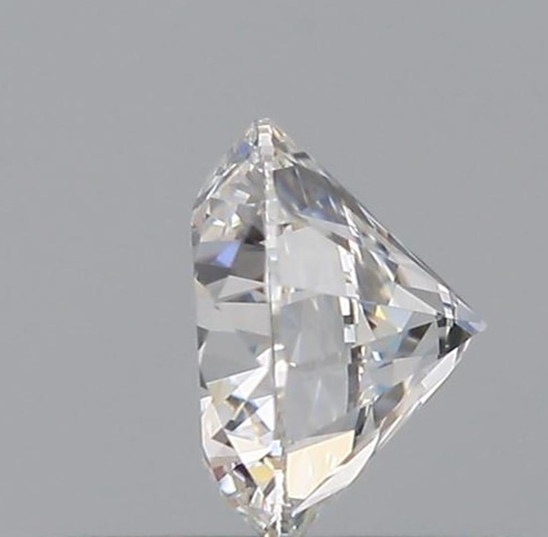 GIA Certified 0.55 Carat F Colour IF Clarity Diamond In New Condition For Sale In บางรัก, TH