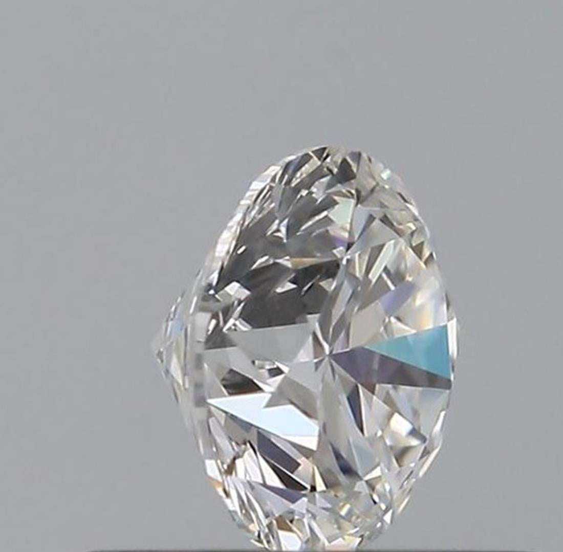 Women's or Men's GIA Certified 0.55 Carat F Colour IF Clarity Diamond For Sale