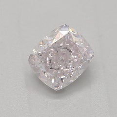 GIA Certified 0.55 Carat Faint Pink SI2 Clarity Diamond