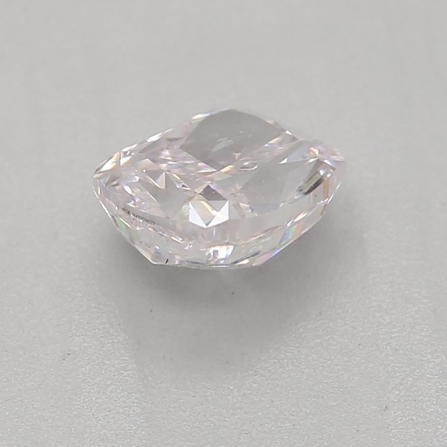 GIA Certified 0.55 Carat Faint Pink SI2 Clarity Diamond In New Condition For Sale In บางรัก, TH