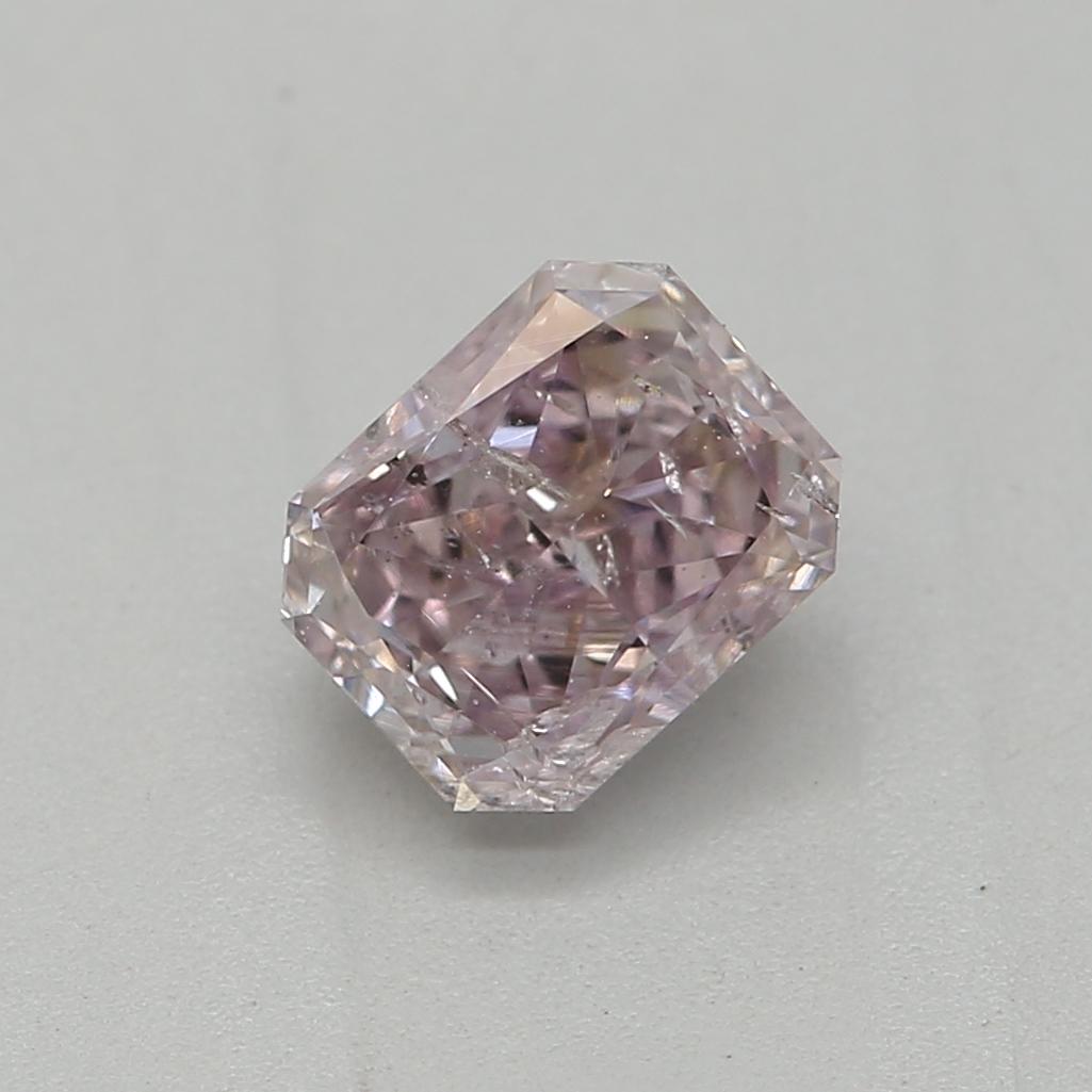 Certificate: GIA 
Report Number: 2464301310
Shape And Cut: Radiant
Carat Weight: 0.55 carat
Measurements: 5.05 x 4.07 x 2.94 mm
Color Grade: Fancy Pink

FEATURES OF THE DIAMOND:

This Fancy pink diamonds are among the rarest and most coveted diamond