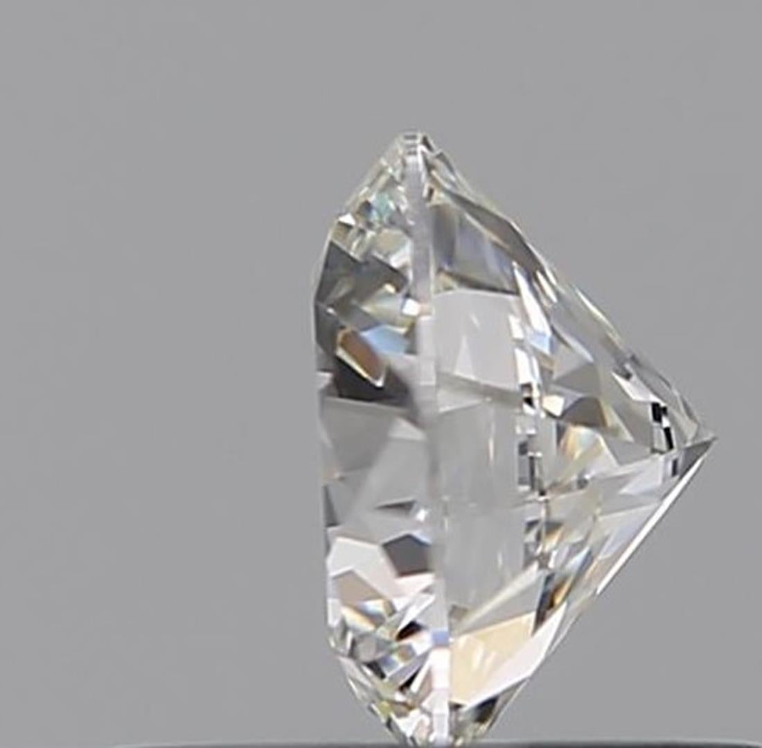 GIA Certified 0.55 Carat G Colour VVS1 Clarity Diamond In New Condition For Sale In บางรัก, TH