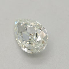 GIA Certified 0.55 Carat Very Light Green VS2 Clarity Diamond