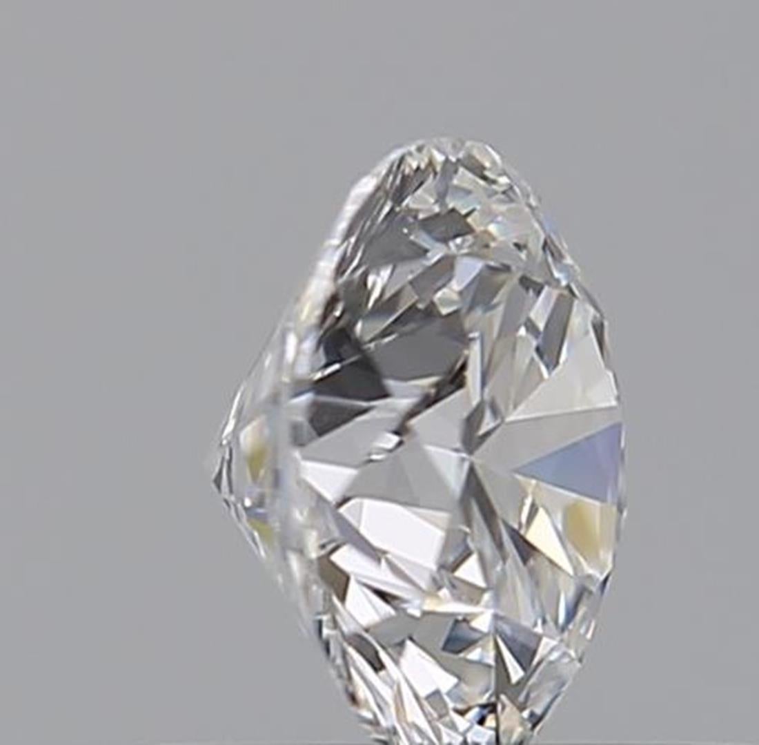 Women's or Men's GIA Certified 0.56 Carat D Colour VS1 Clarity Diamond For Sale