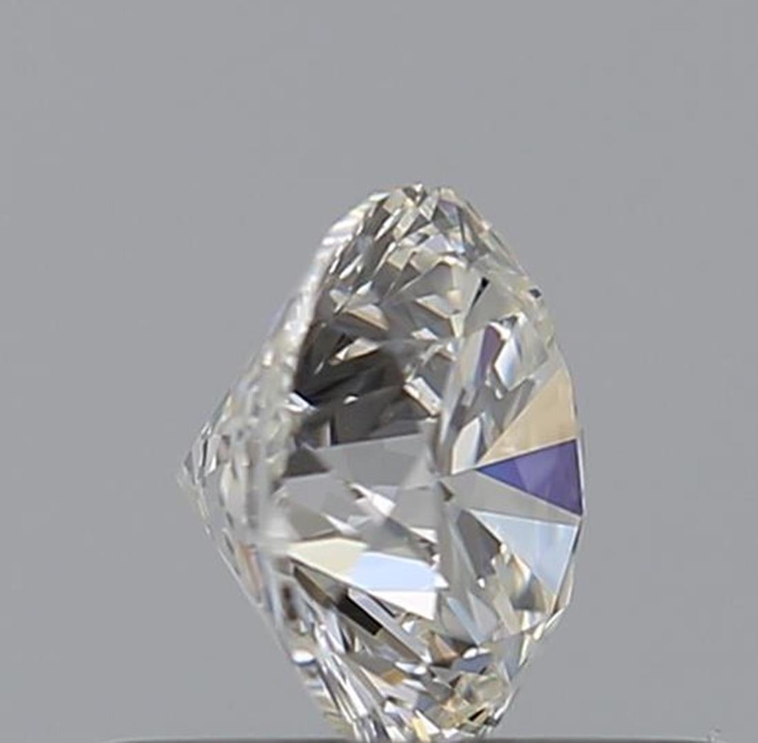 da uomo o donna Diamante certificato GIA da 0,56 carati con colore H e purezza VVS2 in vendita