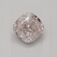GIA Certified 0.56 Carat Light Pink SI2 Clarity Diamond