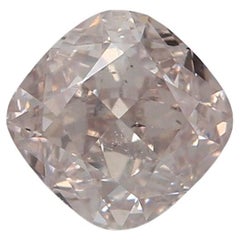 GIA-zertifiziert 0,56 Karat Hellrosa SI2 Reinheit Diamant