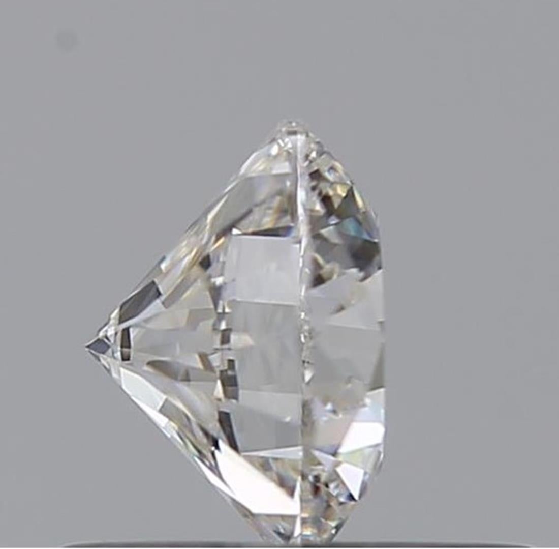 GIA Certified 0.57 Carat F Colour VVS1 Clarity Diamond In New Condition For Sale In บางรัก, TH